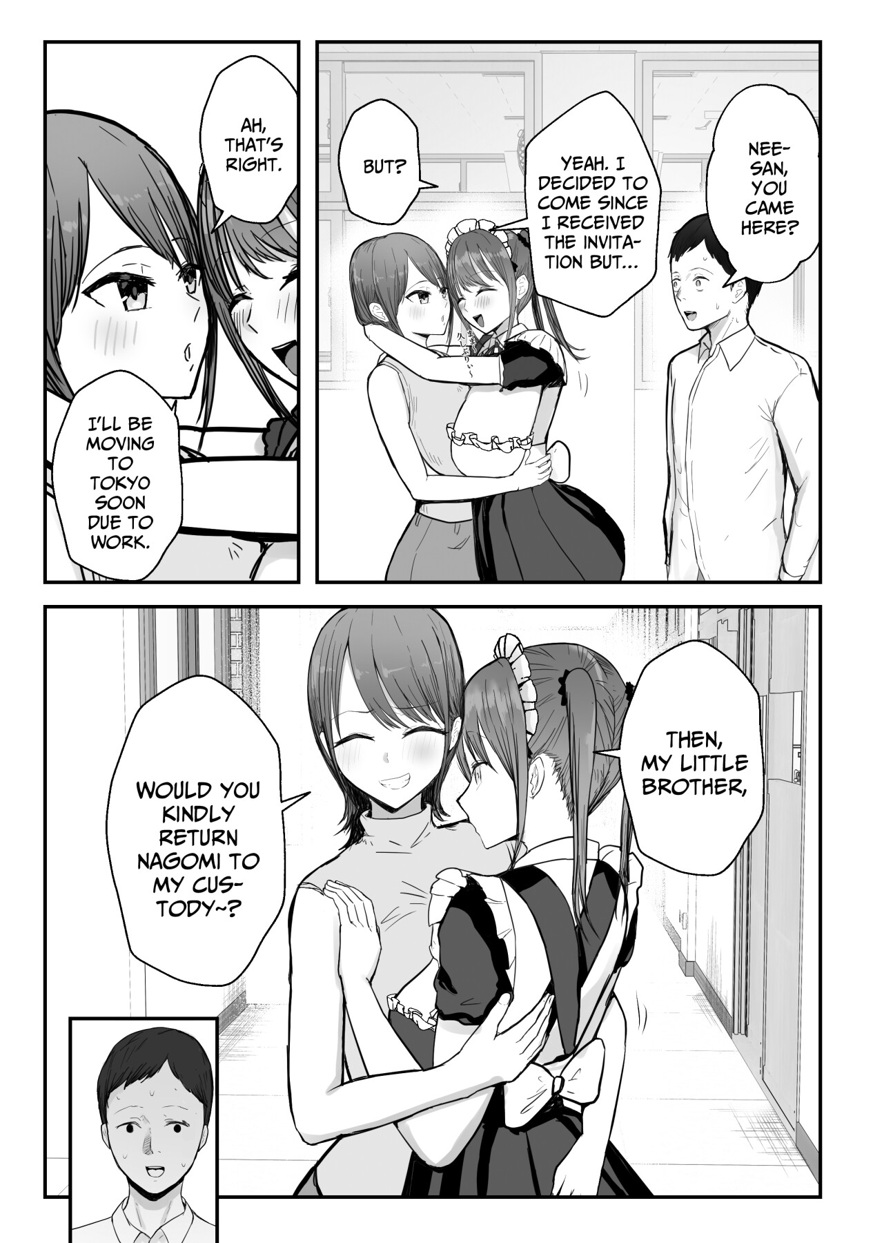 Hentai Manga Comic-My busty niece, a high school girl who lives with me, is a maid at the school festival and gives me sweet sex to soothe me, an office worker.-Read-27